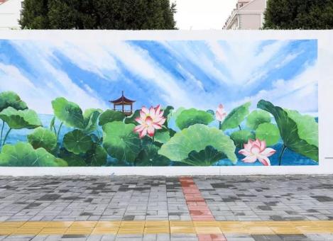  九龙墙绘施工材料制作工艺说明