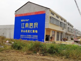  九龙农村墙体广告在不同形式上面展现的不同特色